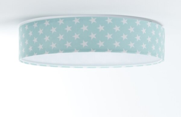 LED Plafonieră GALAXY KIDS LED/24W/230V stele verde/alb