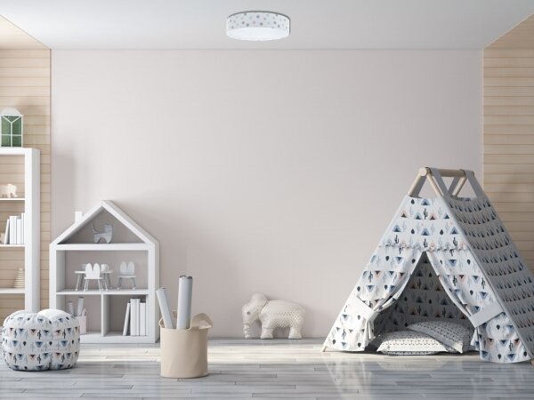 LED Plafonieră GALAXY KIDS LED/24W/230V cu puncte colorate