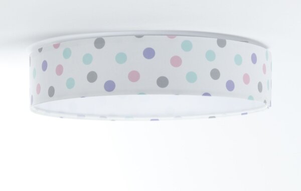 LED Plafonieră GALAXY KIDS LED/24W/230V cu puncte colorate