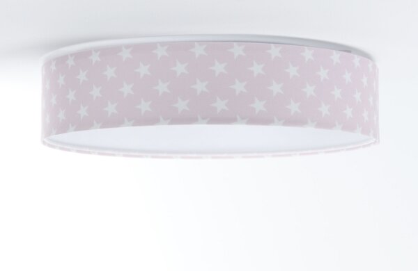 LED Lampă Reglabilă GALAXY KIDS LED/24W/230V stele roz/alb + DO