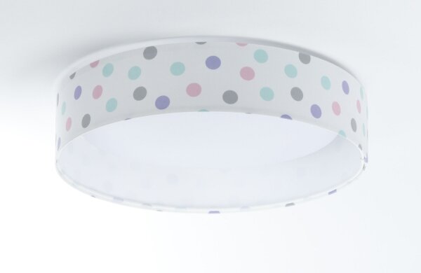 LED Plafonieră GALAXY KIDS LED/24W/230V cu puncte colorate