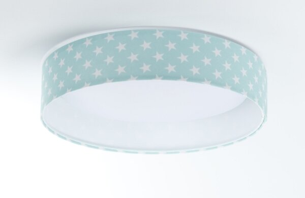 LED Plafonieră GALAXY KIDS LED/24W/230V stele verde/alb