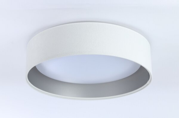 LED Plafonieră GALAXY 24W 230V alb/argintiu
