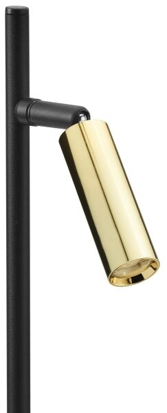 LED Lampă de masă LAGOS 1xG9/6W/230V 4000K negru/auriu