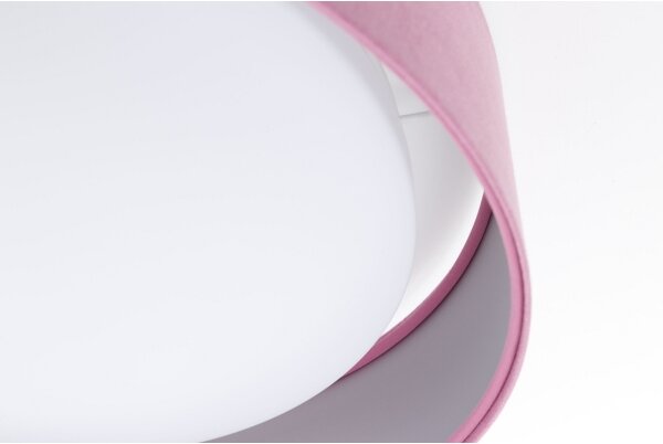 LED plafonieră SMART GALAXY LED/24W/230V roz/argintiu, dimabil + DO