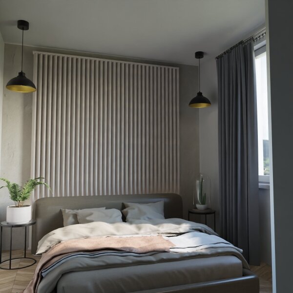 Lustră pe cablu SVEN 1xE27/15W/230V neagră/aurie