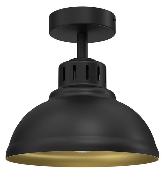 Lustră aplicată SVEN 1xE27/15W/230V neagră/aurie