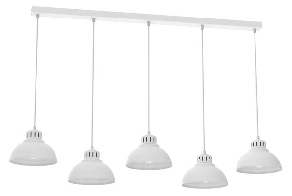 Lustră pe cablu SVEN 5xE27/15W/230V albă
