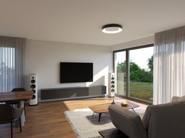 LED2 - Lampă plafon LED dimabilă BELLA LED/80W/230V 3000K/4000K negru