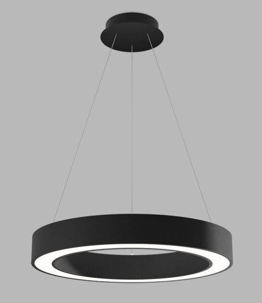 Lustră LED dimabilă pe cablu SATURN LED/50W/230V 3000K/4000K negru LED2