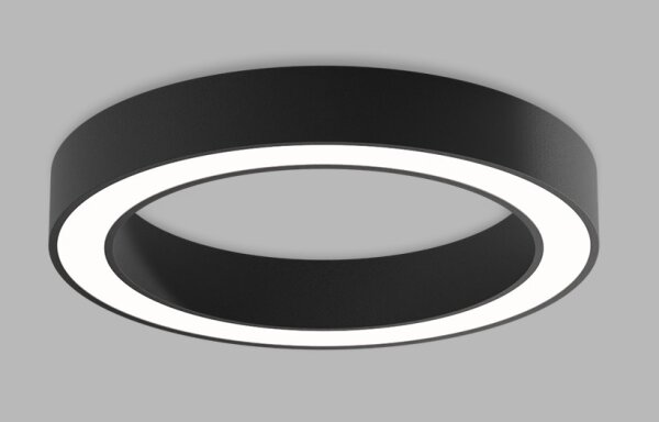 Plafonieră LED dimabilă SATURN LED/50W/230V 3000K/4000K negru LED2
