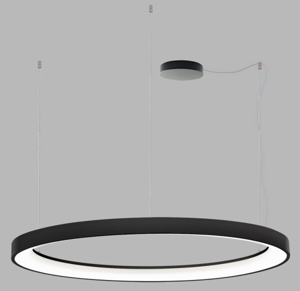 Lustră LED dimabilă pe cablu BELLA LED/80W/230V 3000K/4000K negru LED2