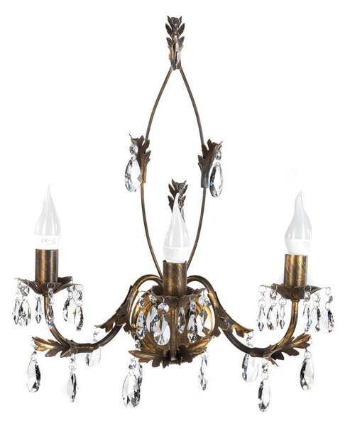 Aplică TERESA 3xE14/6W/230V bronz ONLI