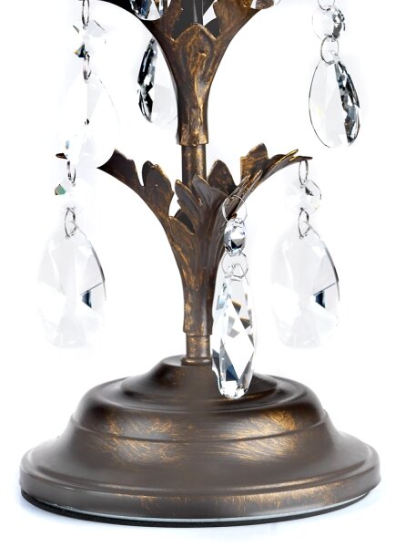 Lampă de masă TERESA 1xE14/6W/230V bronz ONLI