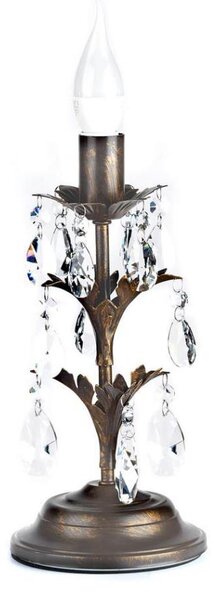 Lampă de masă TERESA 1xE14/6W/230V bronz ONLI