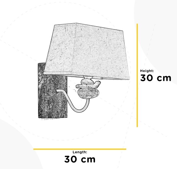 Aplică SEREGON 1xE27/22W/230V ONLI