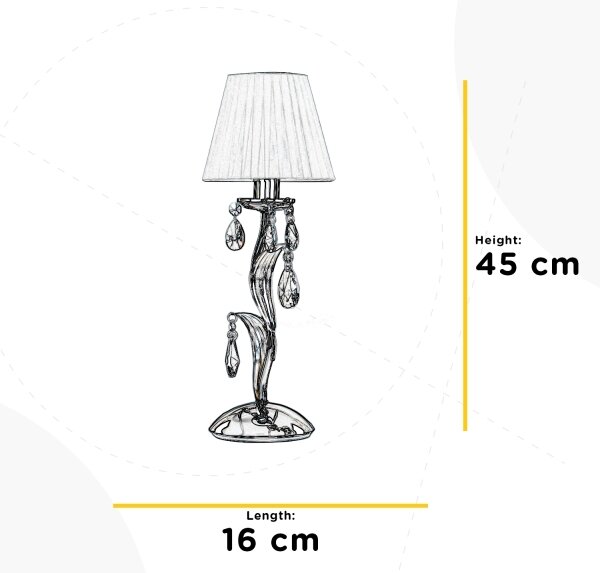 Lampă de masă JACQUELINE 1xE14/6W/230V ONLI