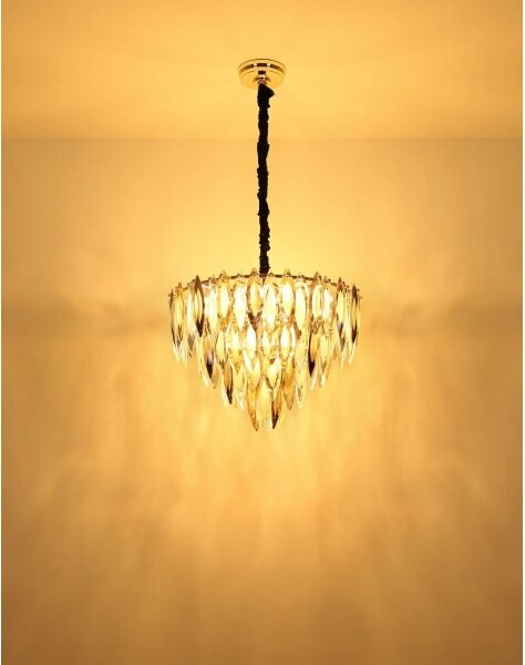 Globo 64136H - Candelabru suspendat pe cablu ELINORA 12xE14/40W/230V