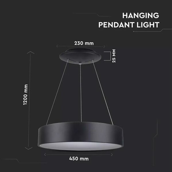 Lustră LED dimabilă pe cablu LED/20W/230V