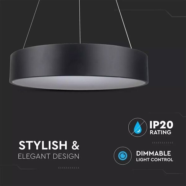 Lustră LED dimabilă pe cablu LED/20W/230V