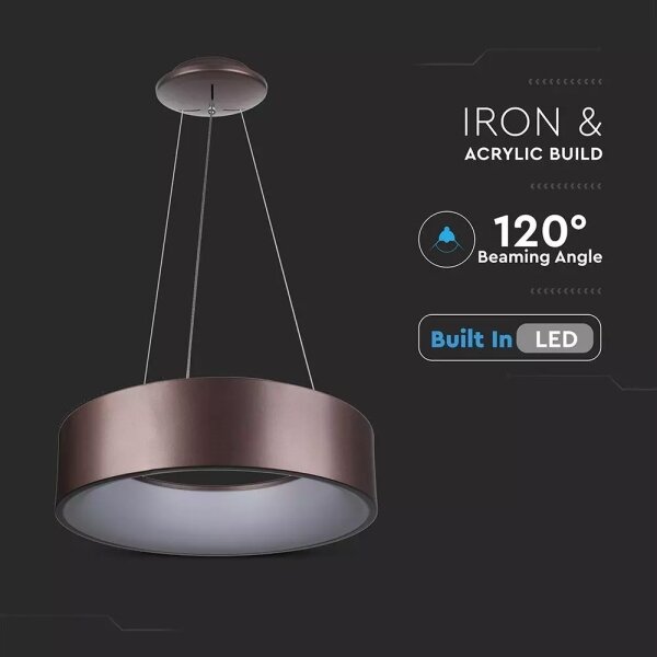 Lustră LED dimmabilă pe cablu LED/20W/230V
