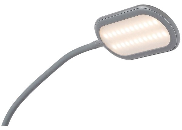 Rabalux 74010 - Lampă LED de podea dimabilă cu touch ADELMO LED/10W/230V gri