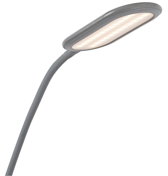 Rabalux 74010 - Lampă LED de podea dimabilă cu touch ADELMO LED/10W/230V gri