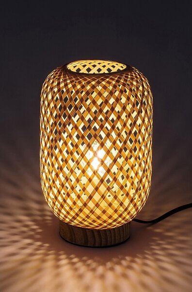 Lampă de masă ALINAFE 1xE14/25W/230V ratan Rabalux 74016