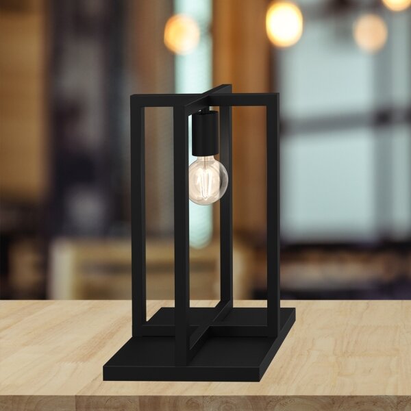 Lampă de masă ARNOLD 1xE27/60W/230V neagră