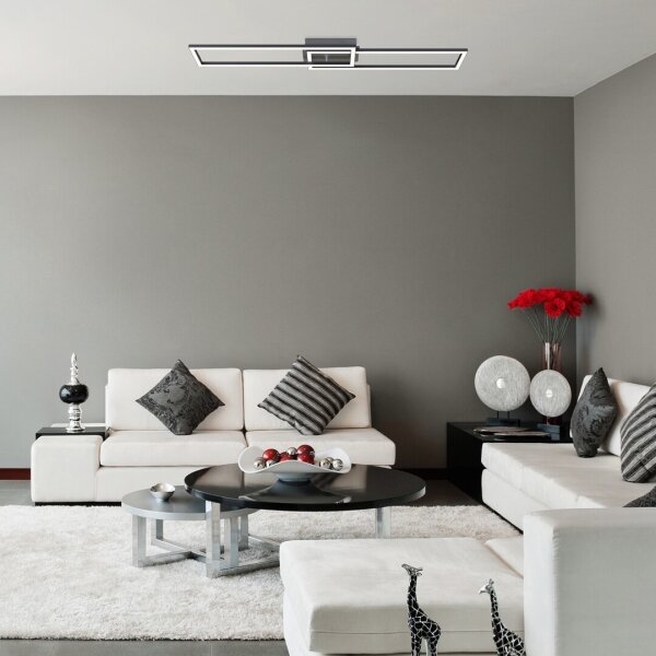 Rabalux 71004 - Plafonieră LED dimabilă NEFERTUM LED/38W/230V + telecomandă