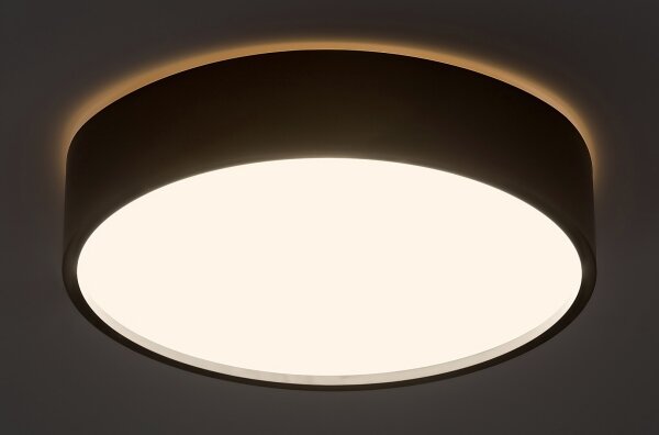 Rabalux 75009 - Lampa LED de tavan LARCIA 18W 230V IP44 4000K negru