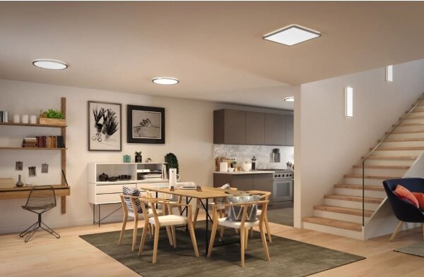 Paulmann 71009 - Panou LED 22W ATRIA 230V 4000K dimabil crom mat