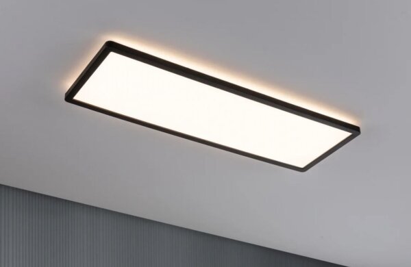 Panou dimabil LED/22W ATRIA 230V 3000K negru Paulmann 71003