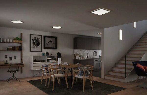 Paulmann 71009 - Panou LED 22W ATRIA 230V 4000K dimabil crom mat