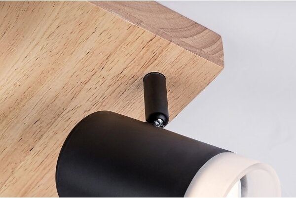 Spot de tavan TORAS 4xGU10/5W/230V stejar Rabalux 73124
