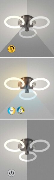 Rabalux 71006 - Plafonieră LED reglabilă SOTIRIS LED/47W/230V + telecomandă