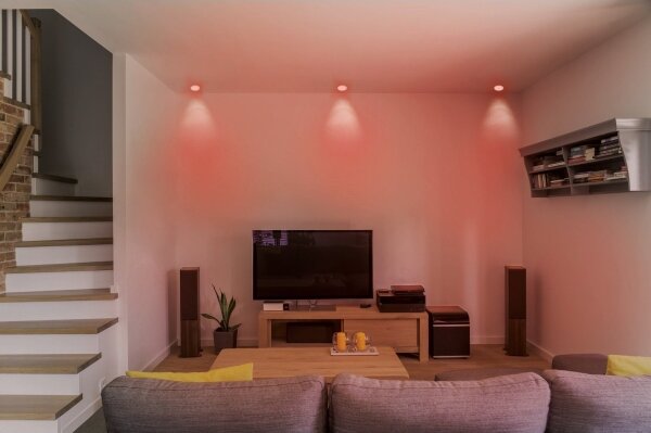 Eglo 32738 - Spot LED RGB reglabil încastrat FUEVA-C LED/10,5W/230V