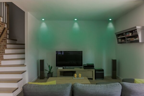 Eglo 32738 - Spot LED RGB reglabil încastrat FUEVA-C LED/10,5W/230V