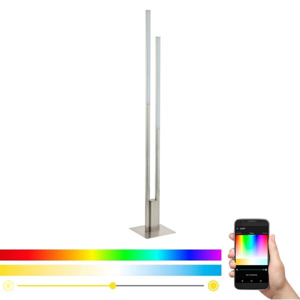 Eglo 33323 - Lampadar LED RGBW reglabil FRAIOLI-C LED/34W/230V