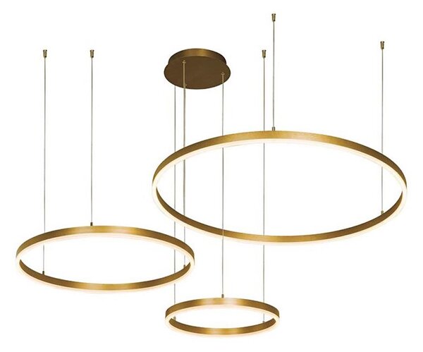 Lustră LED pe cablu dimabilă LED/136W/230V cupru Zambelis 1956-D