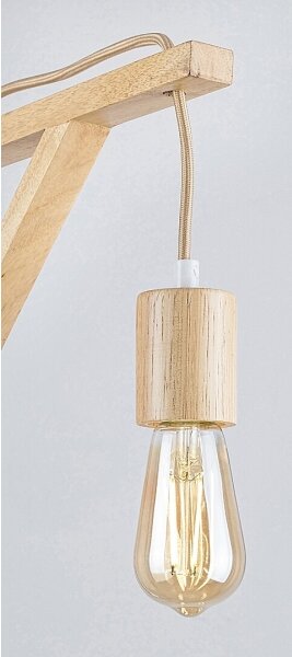 Lampă de perete UBUL 1xE27/60W/230V fag Rabalux 71028