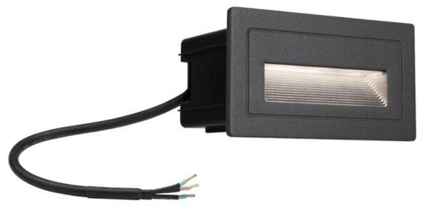 Corp de iluminat încastrat de exterior LED/4W IP44 LONG 230V Paulmann 94383