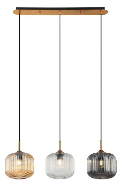 Lustră pe cablu 3xE27/40W/230V Zambelis 22074