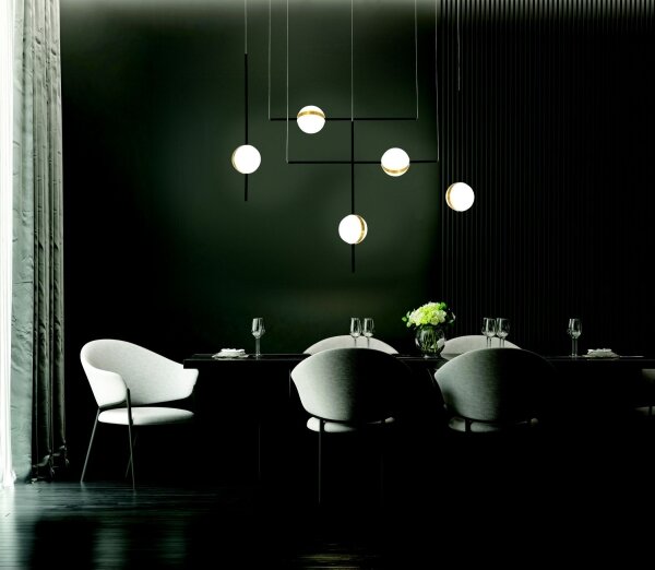 Lustră LED pe cablu LED/38W/230V Zambelis 2001