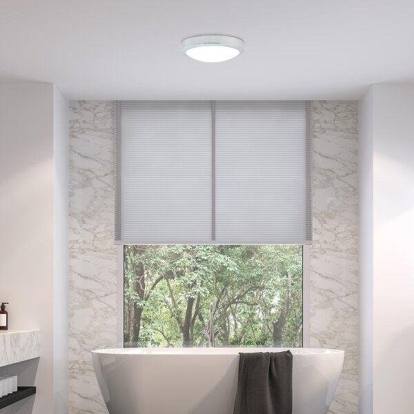 Rabalux 75008 - Plafonieră de baie KLEMENTINE 2xE27/40W/230V IP44