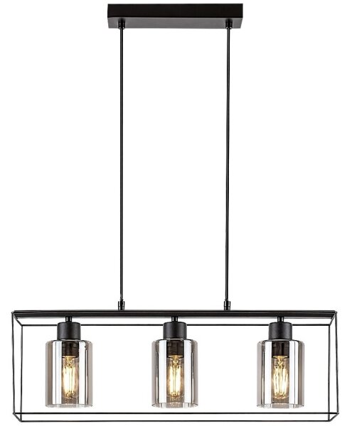 Lustră pe cablu CHADWICK 3xE27/25W/230V Rabalux 72033