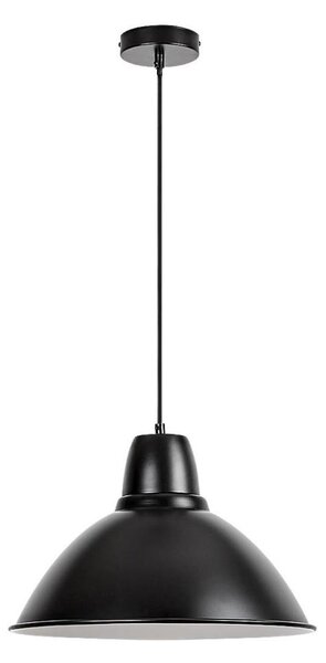 Lustră pe cablu WILBOUR 1xE27/60W/230V negru Rabalux 72013