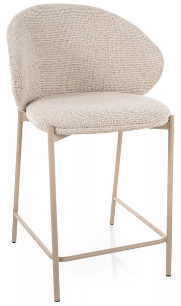 Scaun de bar KIOTO, casmir/bej deschis