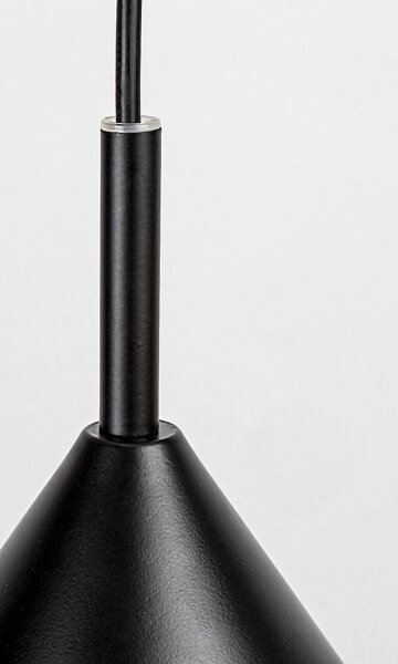 Lustră pe cablu JAROD 1xE27/40W/230V negru Rabalux 72007