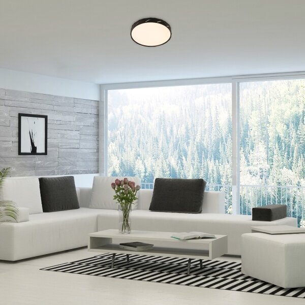 Plafonieră LED NESSIRA LED/25W/230V 4000K negru Rabalux 71120